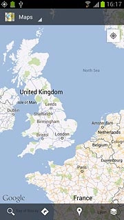 Press the search icon.Key in the required destination.Results matching what you key in are displayed.