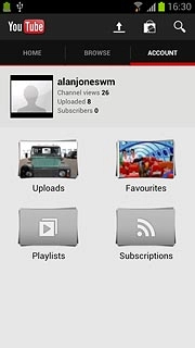 Press the upload icon.Go to the required folder.