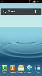 To add a display shortcut:Press Apps.