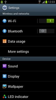 Press More settings.