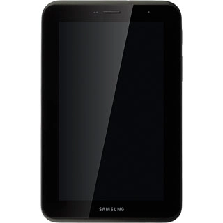 Point the camera lens at the front of your device at the required object during a video call.