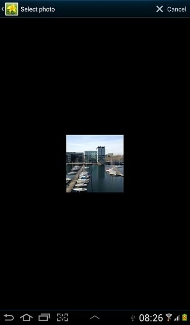 Press the required picture.