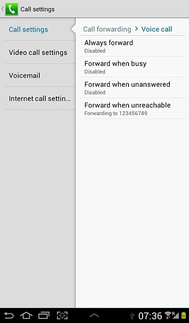 Forward when unreachable