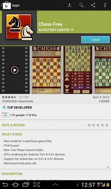 To download a free app:Press Install.