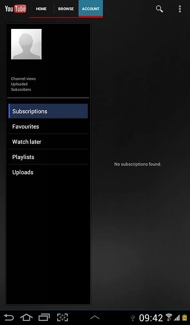 To log on manually:Press ACCOUNT.