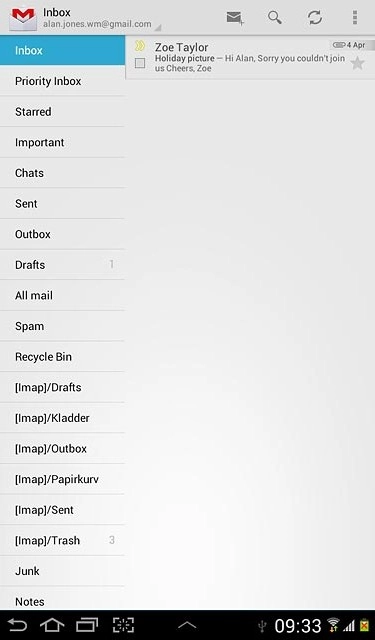 Press the refresh icon.