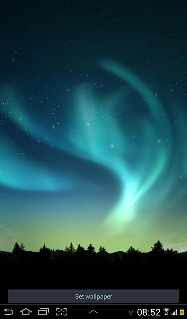 Press Set wallpaper.