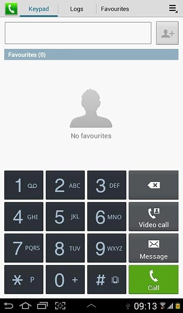 Press the Keypad tab.Key in #31# followed by the number you want to call.