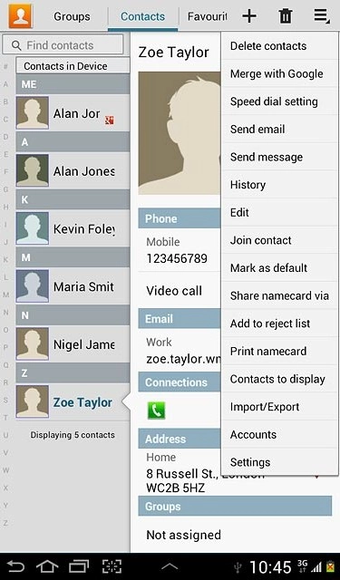 Press Speed dial setting.