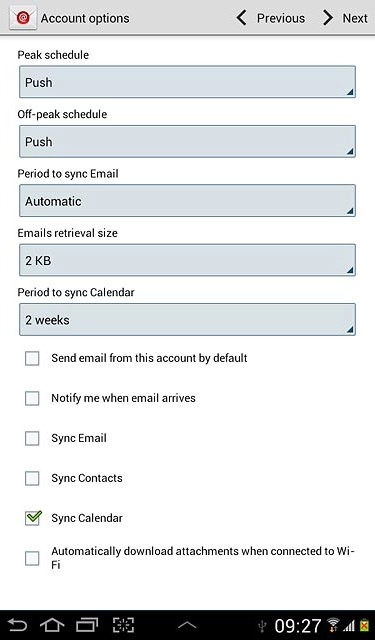 When the box next to the menu item is ticked (V), the function is turned on.