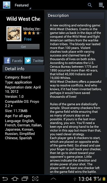 To download a free app:Press Get.