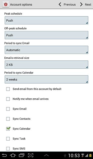 When the box next to the menu item is ticked (V), the function is turned on.