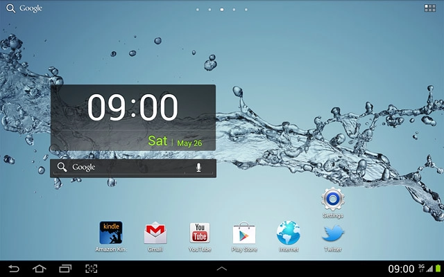 The signal strength icon shows the strength of the network signal at your location. The more lines, the stronger the signal.