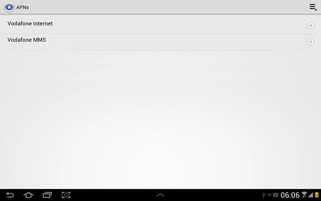 Press the home icon to return to standby mode.