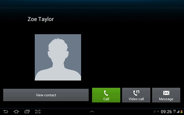 Press the home icon to return to standby mode.