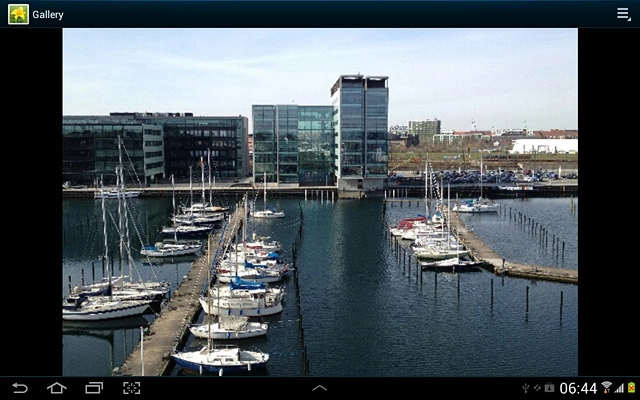 Press the return icon.