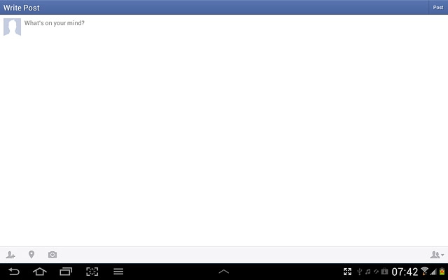 Press the home icon to return to standby mode.