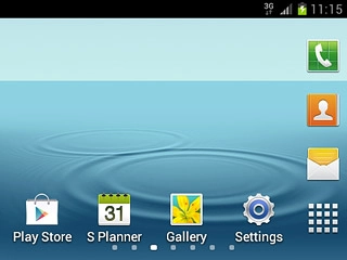 The signal strength icon shows the strength of the network signal at your location. The more lines, the stronger the signal.
