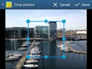 Drag the frame to the required position to select the required detail.