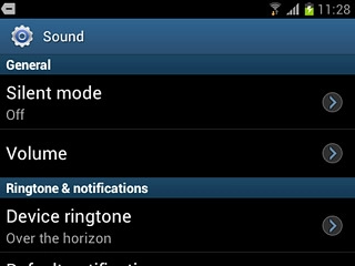 Press Device ringtone.