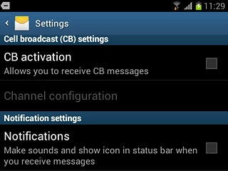 Press Notifications to turn on the function.