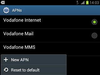 Press New APN.