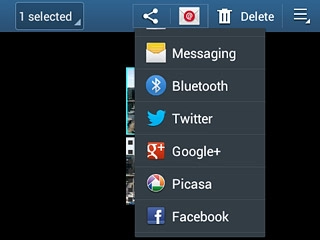 Press one of the following options:Facebook, go to 3a.
