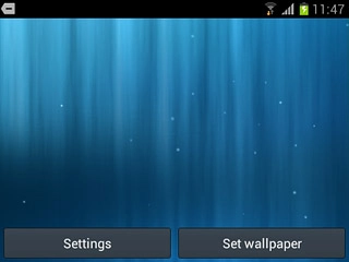 Press Set wallpaper.