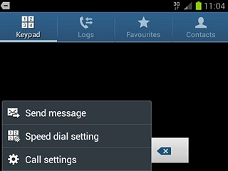 Press Speed dial setting.