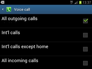 Press each of the following barring types to cancel them:All outgoing calls
