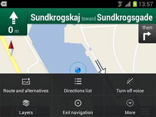 Press Exit navigation.
