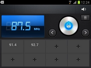 Press the frequency.