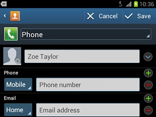 Press Phone number and key in the required phone number.