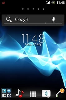 The missed calls icon shows that you have one or more missed calls.Further information:Make a callAnswer a call