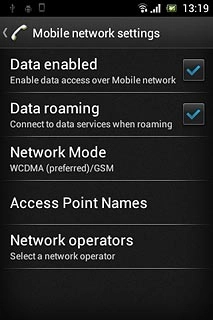 Press Access Point Names.