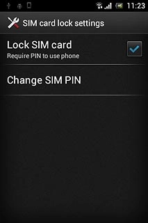 Press Change SIM PIN.