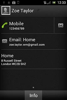 Press the required number.