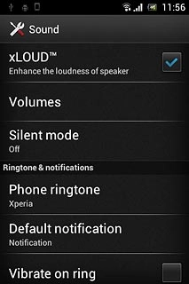 Press Phone ringtone.
