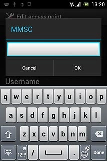 Key in http://pxt.vodafone.net.au/pxtsend and press OK.