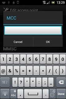 Key in 505 and press OK.