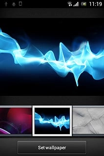 Press Set wallpaper.