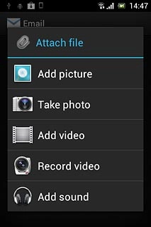 To add a picture:Press Add picture.