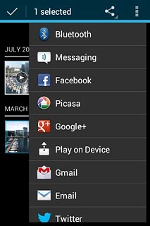 Press one of the following options:Messaging, go to 3a.