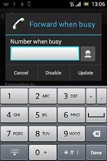 Press Disable.Repeat until all diverts have been cancelled.