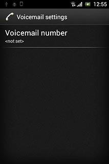 Press Voicemail number.