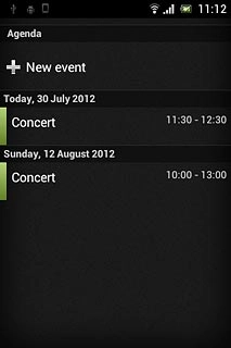 Press the required appointment for further details.