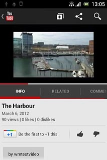 Start playing the required video clip.Press the add to icon.