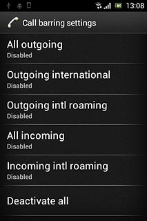 Incoming intl roaming