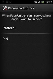 If you select Pattern:
