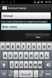 Press Next.Wait while your phone retrieves new email messages.